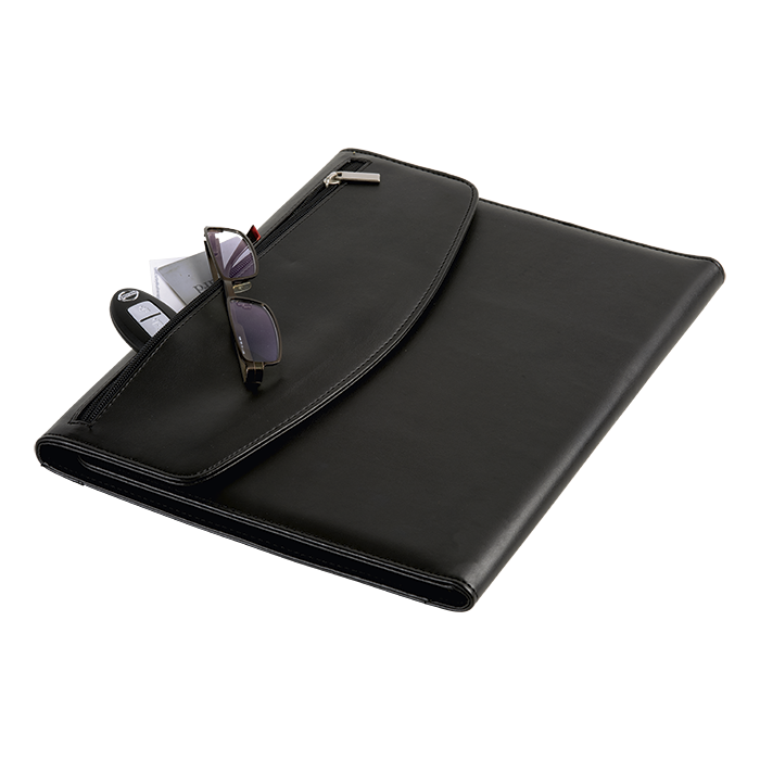 BF0029 - A4 Folio with Calculator and Zippered Flap Pocket - 40 pages