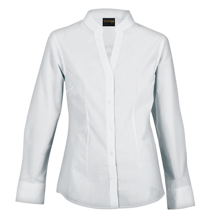 Ladies Barista Blouse Long Sleeve