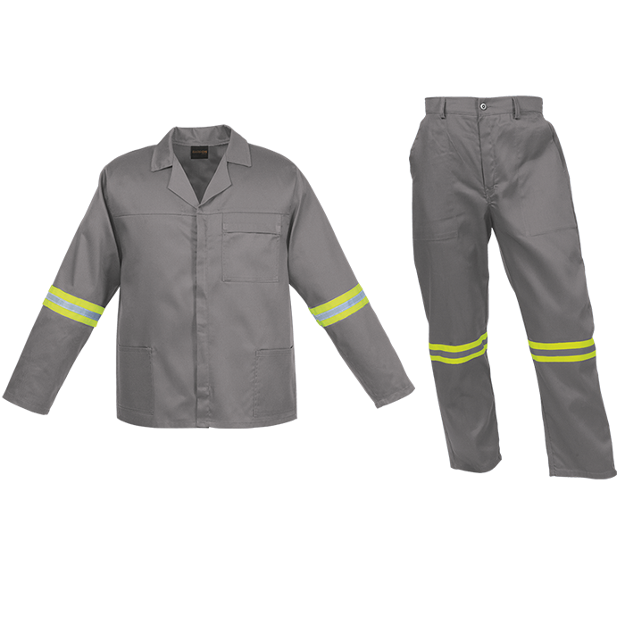 Creative Budget Poly Cotton Conti Suit with Reflective