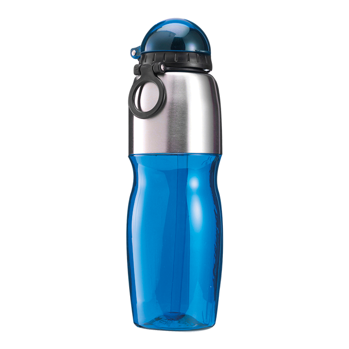 BW7551 - 800ml Sports Water Bottle with Foldable Drinking Spout Cobalt / STD / Regular - Drinkware