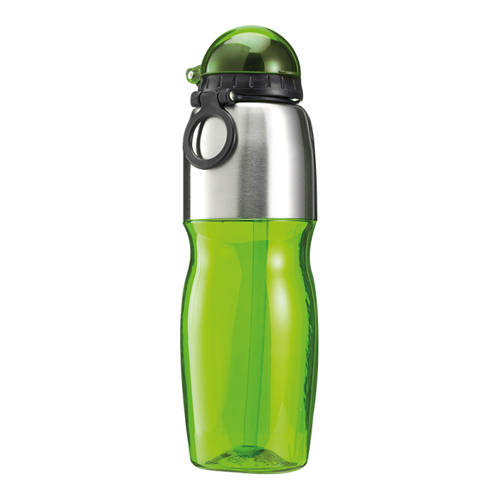 BW7551 - 800ml Sports Water Bottle with Foldable Drinking Spout Green / STD / Regular - Drinkware
