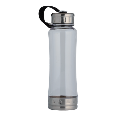 BW0074 - 650ml Water Bottle With Carry Strap Clear / STD / Regular - Drinkware