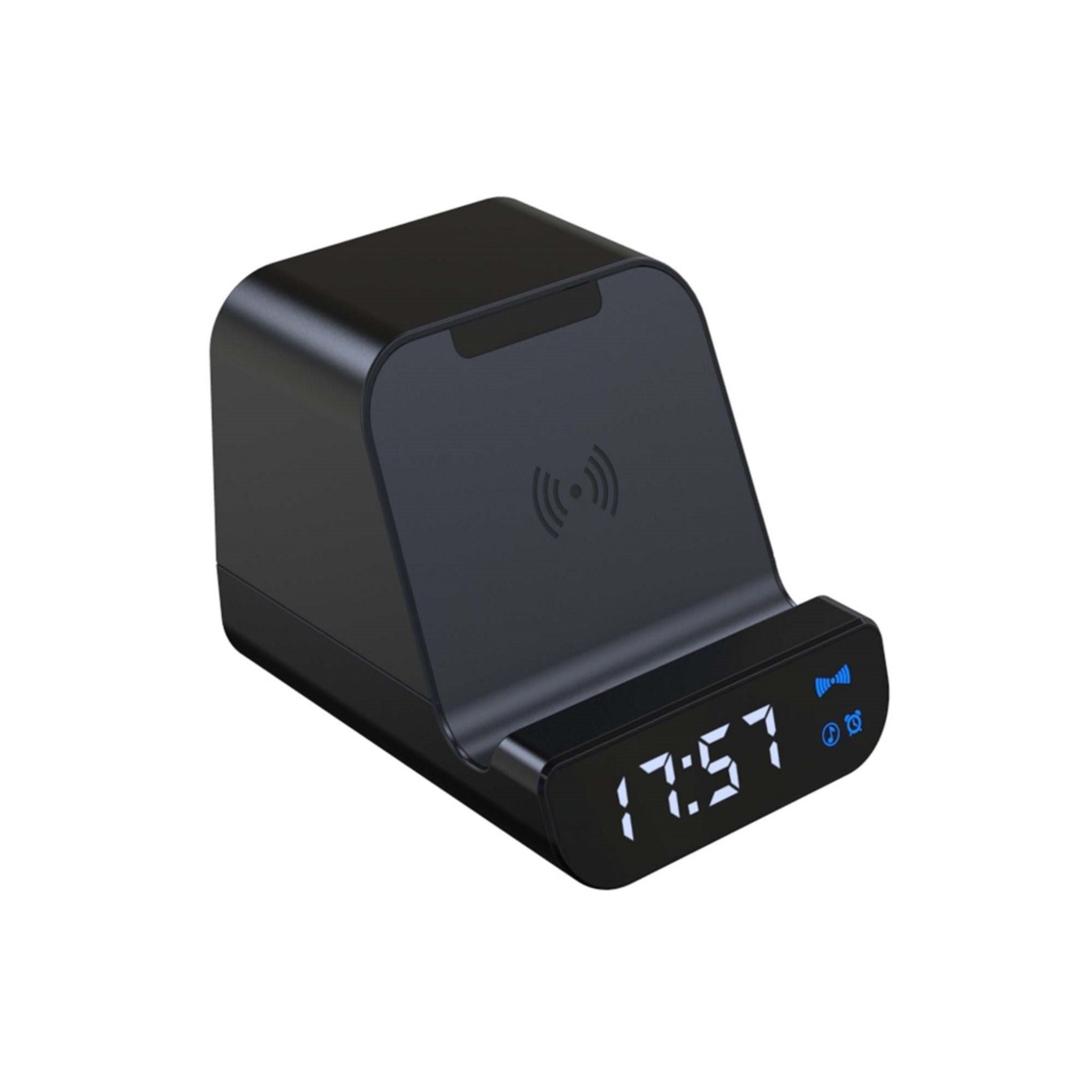 5-Watt Speaker 4000mAh-Wireless Powerbank and Alarm Clock