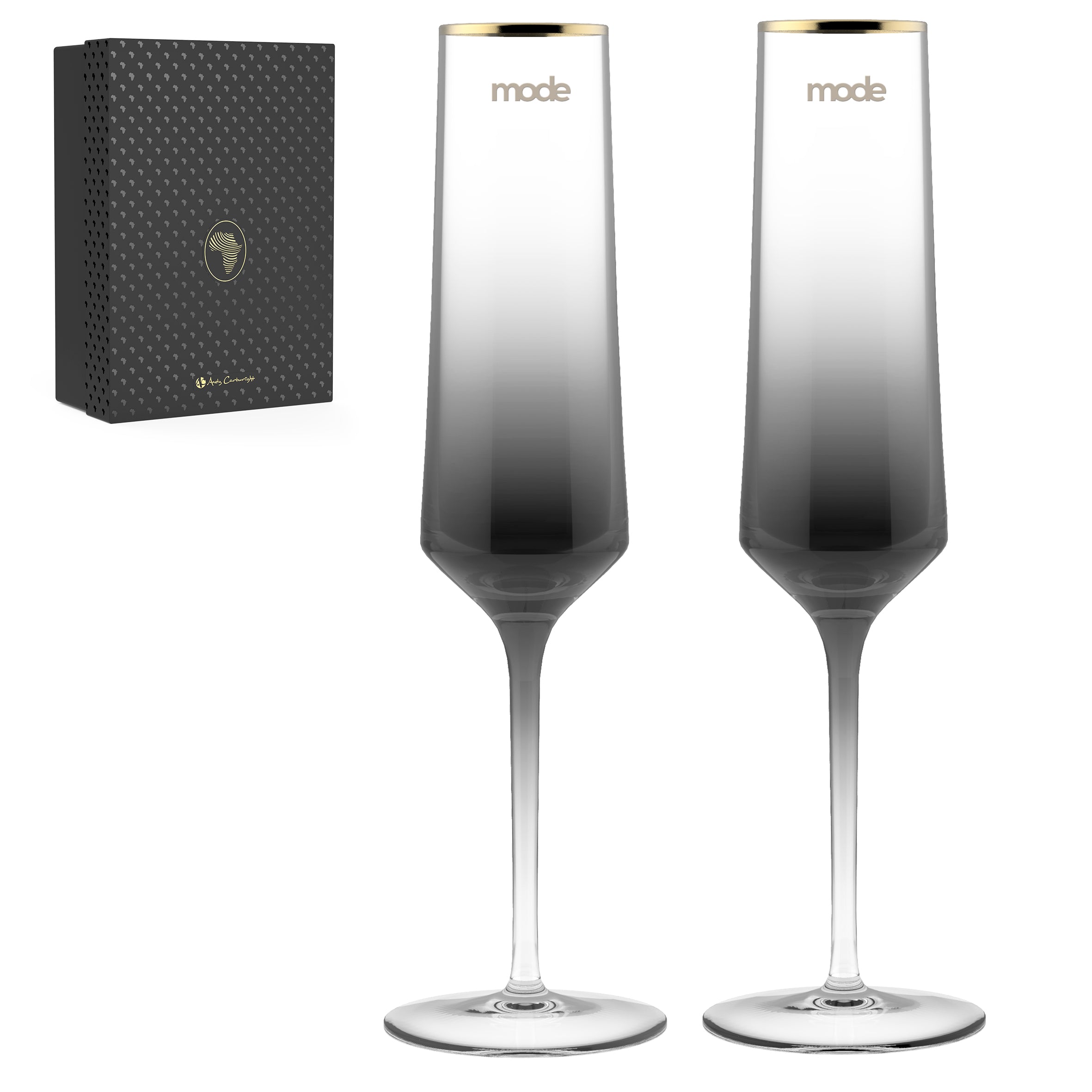 Afrique Dusk Champagne Glass Set