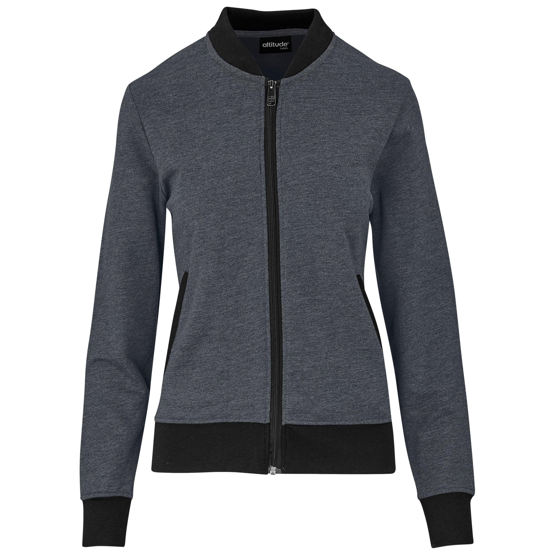 Ladies Bainbridge Sweater - Charcoal