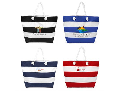 Coastline Cotton Beach Bag