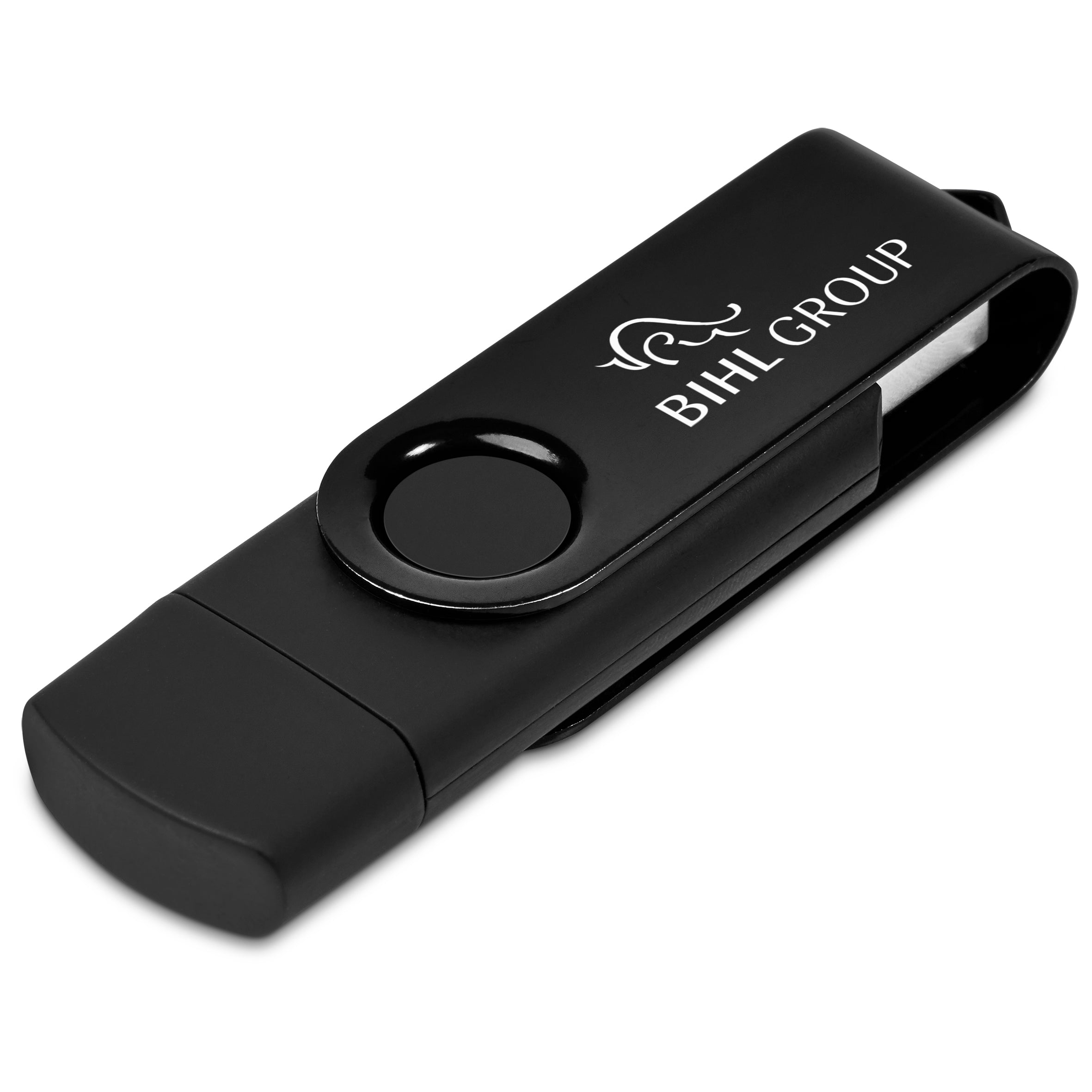 Shuffle Gyro Black Flash Drive – 32GB