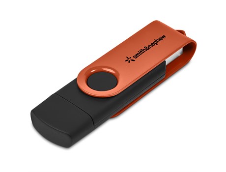 Shuffle Gyro Black Flash Drive – 32GB