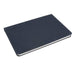 Navy Anti-Microbial Notebook shown flat