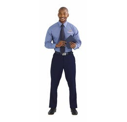 Jennings Mens Flat Front Pants - Navy Only-