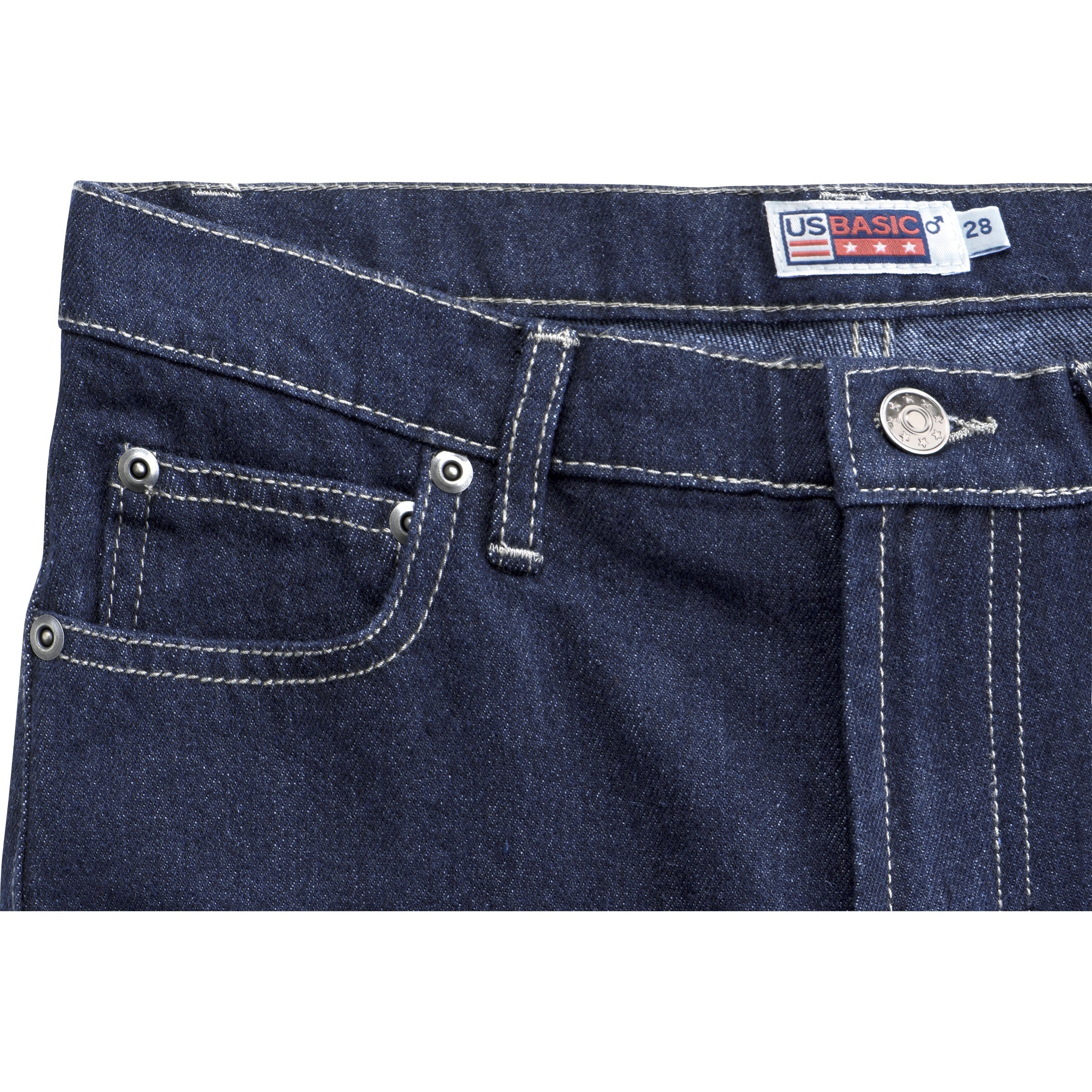 Ladies Sierra Jeans-28-Navy-N