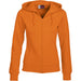 Ladies Bravo Hooded Sweater-L-Orange-O
