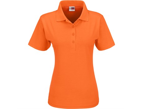 Ladies orange golf clearance shirt