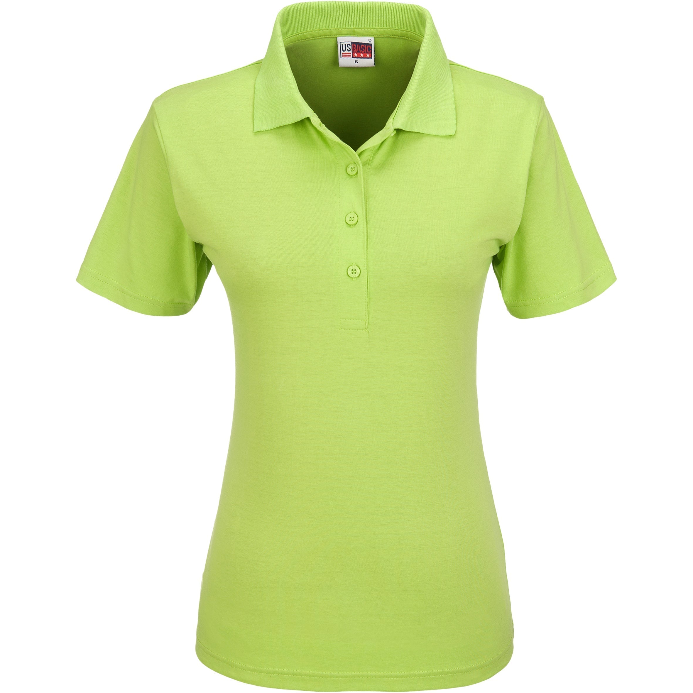 Ladies Cardinal Golf Shirt - Orange Only-L-Lime-L
