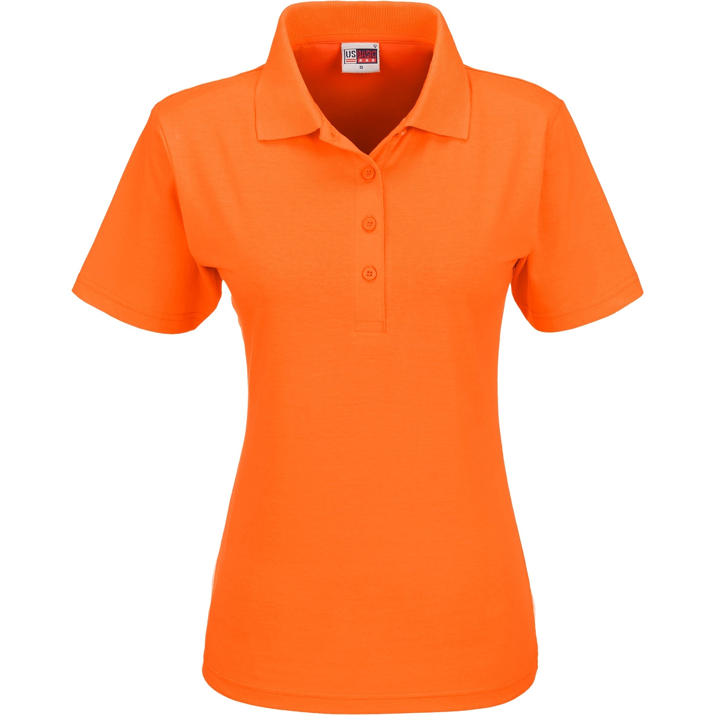 Ladies Cardinal Golf Shirt - Orange Only-L-Orange-O