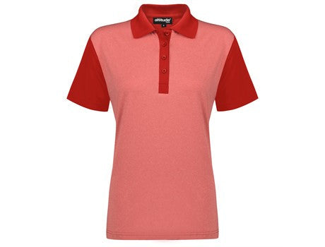 Ladies Crossfire Melange Golf Shirt-