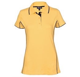Ladies Denver Golf Shirt - Yellow Only-L-Yellow-Y