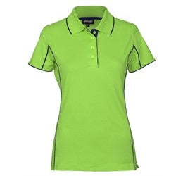 Ladies Denver Golf Shirt - Yellow Only-L-Green-G