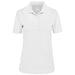 Ladies Edge Golf Shirt-L-White-W