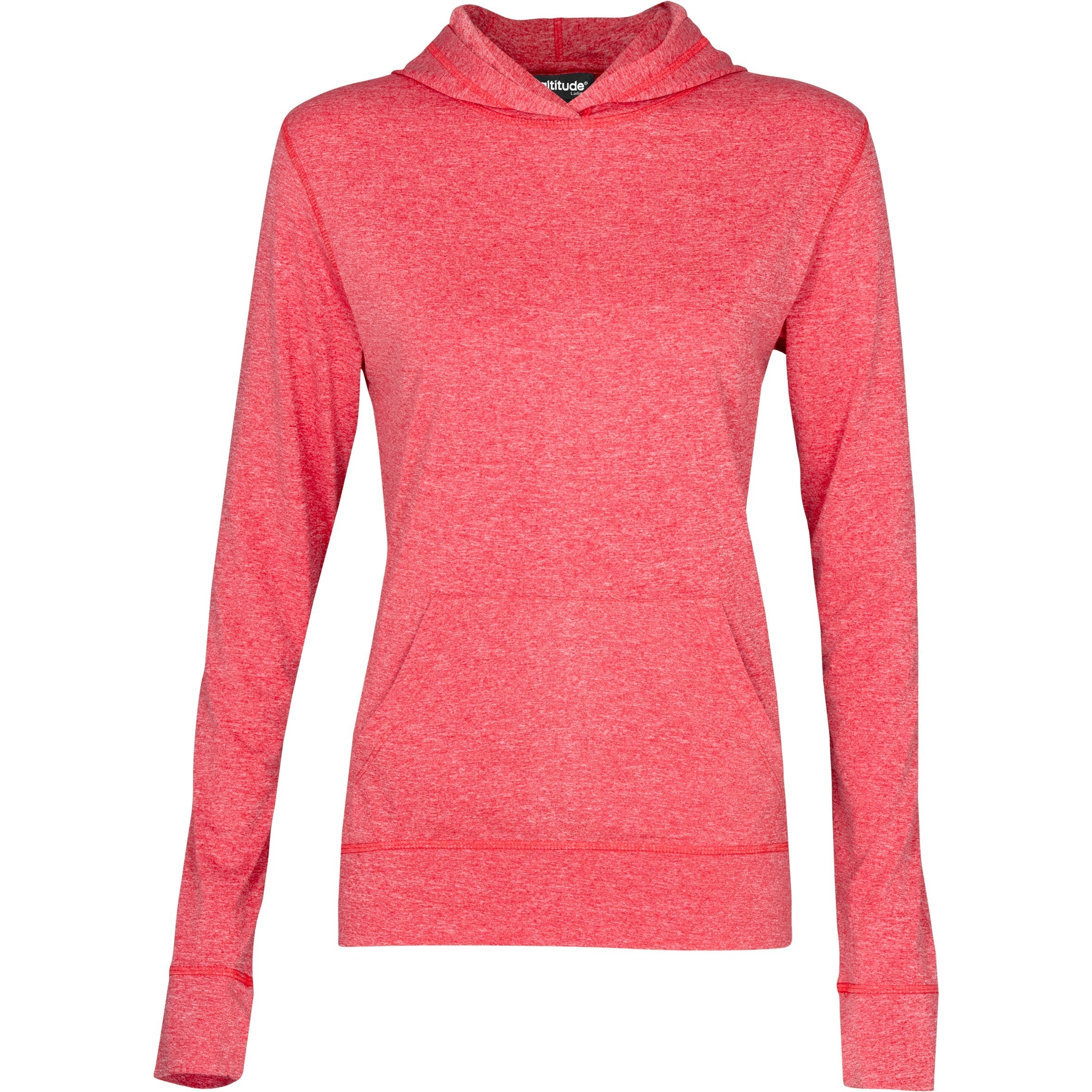 Ladies Fitness Lightweight Hooded Sweater-