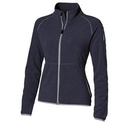 Ladies Ignition Micro Fleece Jacket - Red Only-L-Navy-N