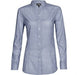 Ladies Long Sleeve Birmingham Shirt - Navy Only-L-Navy-N