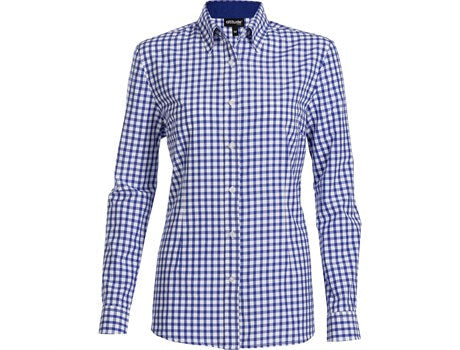 Ladies Long Sleeve Copenhagen Shirt - Royal Blue Only-