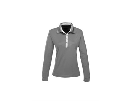 Ladies Long Sleeve Pensacola Golf Shirt - Navy Only-