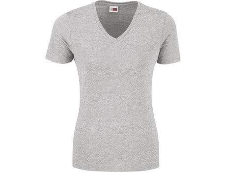 Ladies Michigan Melange V-Neck T-Shirt-