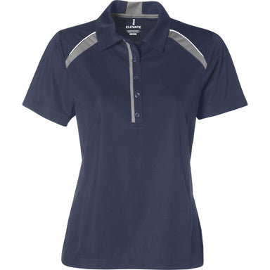 Ladies Quinn Golf Shirt - Navy Only-L-Navy-N