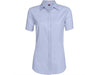 Ladies Short Sleeve Wallstreet Shirt - Blue Only-