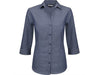 Ladies ¾ Sleeve Viscount Shirt - Royal Blue Only-
