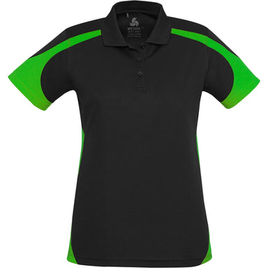 Ladies Talon Golf Shirt-L-Lime-L