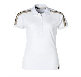 Ladies Trinity Golf Shirt - White Only-L-White-W