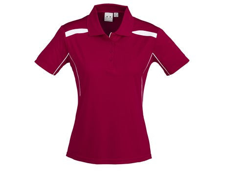 Ladies United Golf Shirt - White Navy Only-