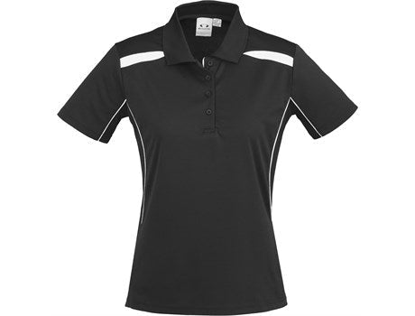 Ladies United Golf Shirt - White Navy Only-