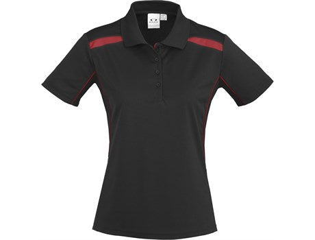 Ladies United Golf Shirt - White Navy Only-