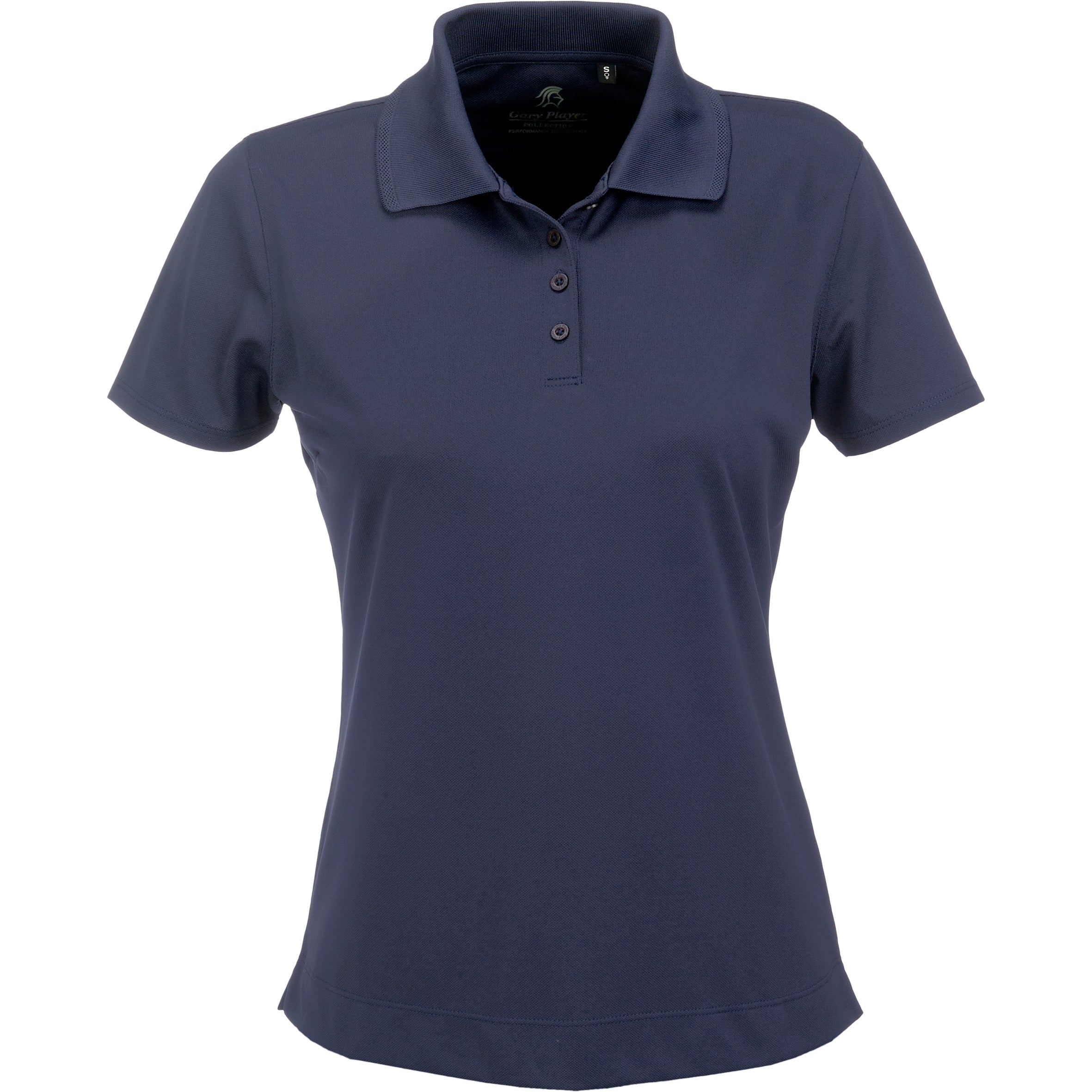 Ladies Wynn Golf Shirt-L-Navy-N