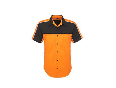 Mens Daytona Pitt Shirt - Orange Only-