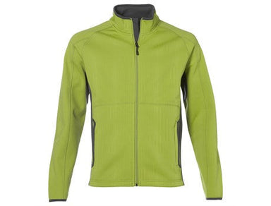 Mens Ferno Bonded Knit Jacket - Lime Only-Coats & Jackets