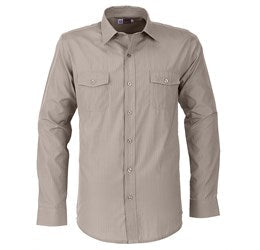 Mens Long Sleeve Bayport Shirt - Light Blue Only-