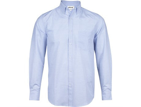 Mens Long Sleeve Earl Shirt - Sky Blue Only-