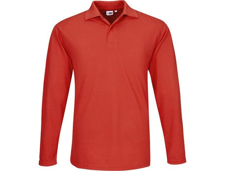 Mens Long Sleeve Elemental Golf Shirt-