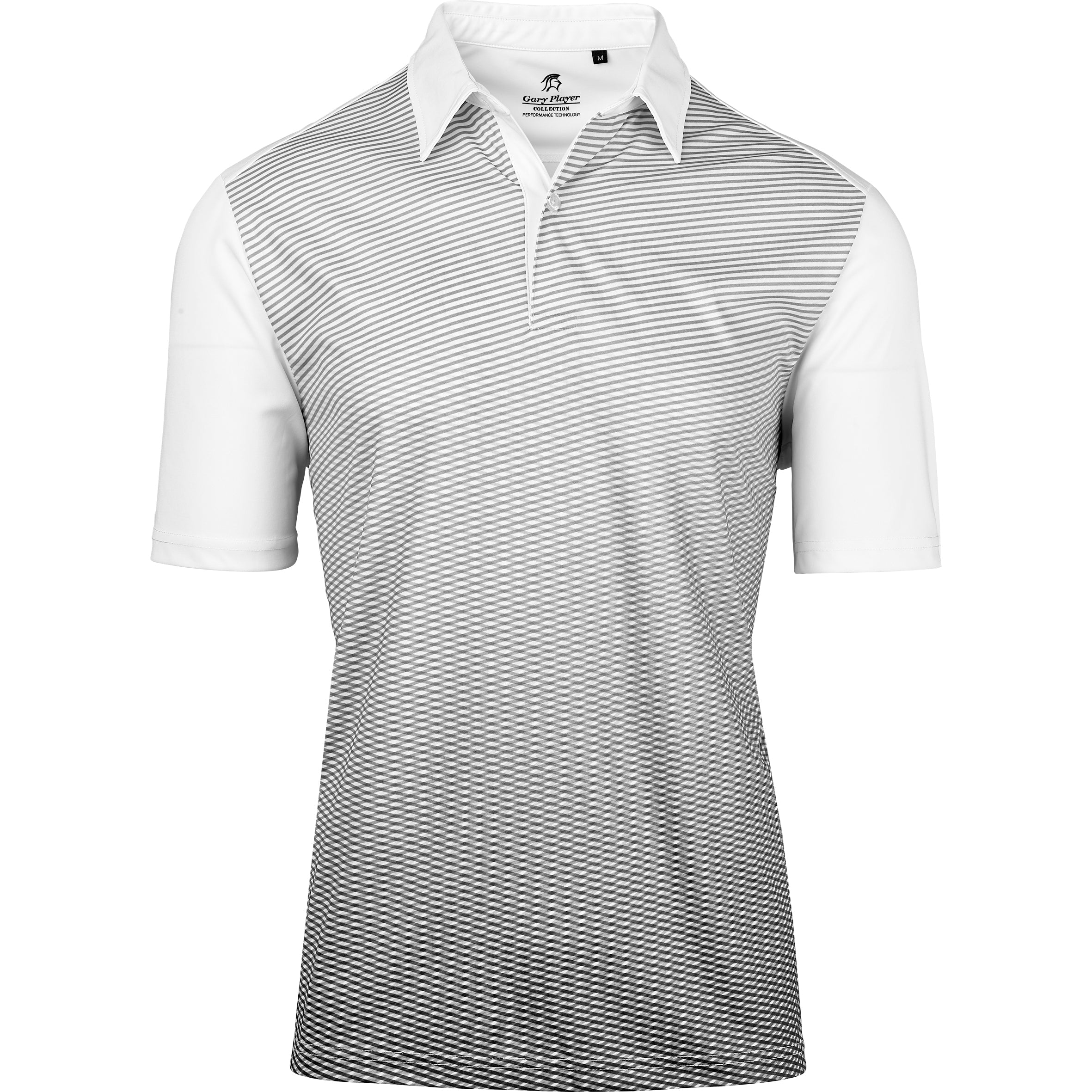 Mens Masters Golf Shirt-L-White-W