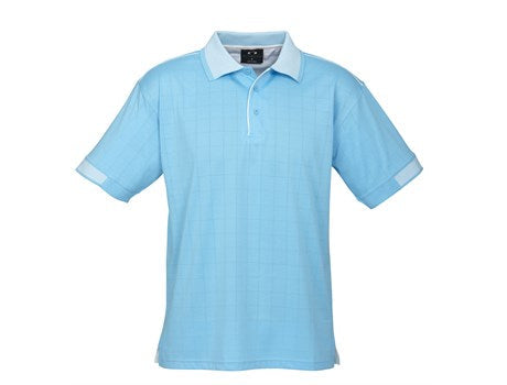 Mens Noosa Golf Shirt - Aqua Only-