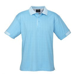 Mens Noosa Golf Shirt - Aqua Only-