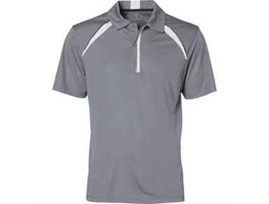 Mens Quinn Golf Shirt - Grey Only-