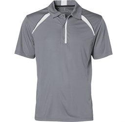 Mens Quinn Golf Shirt - Grey Only-