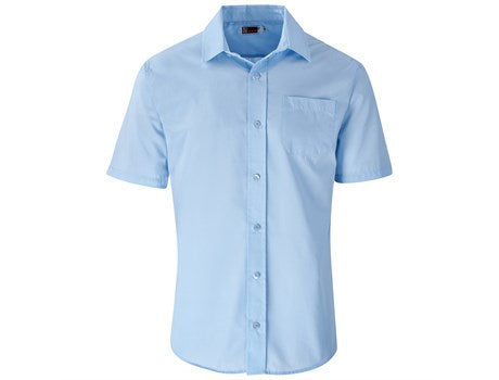 Mens Short Sleeve Kensington Shirt - Red Only-