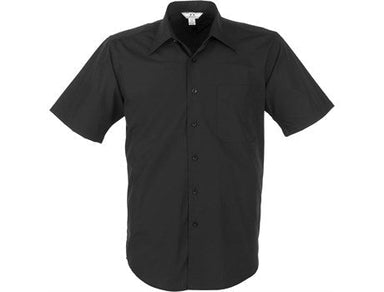 Mens Short Sleeve Metro Shirt - Black Only-